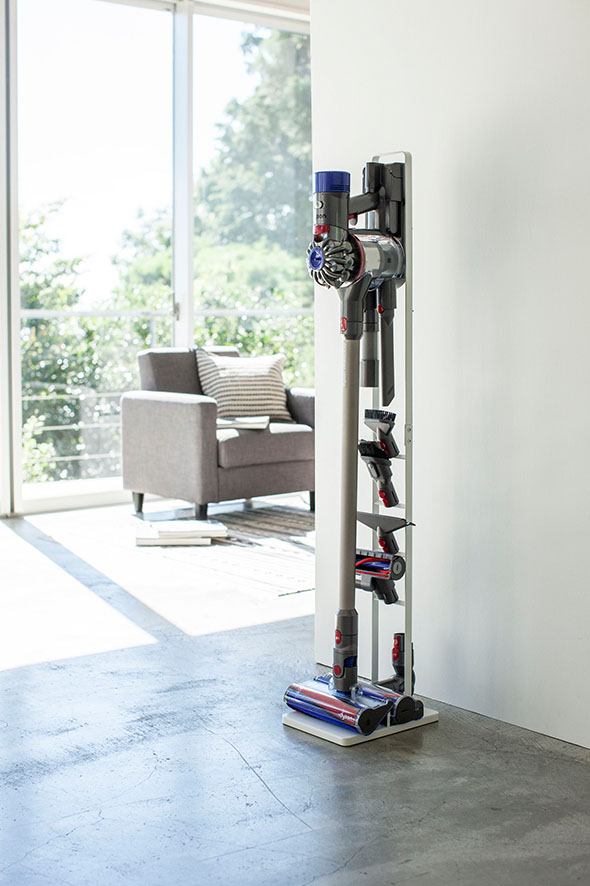 コードレスクリーナースタンド プレート ホワイト