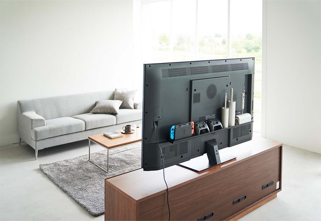 テレビ裏ラック スマート ワイド100 ブラック