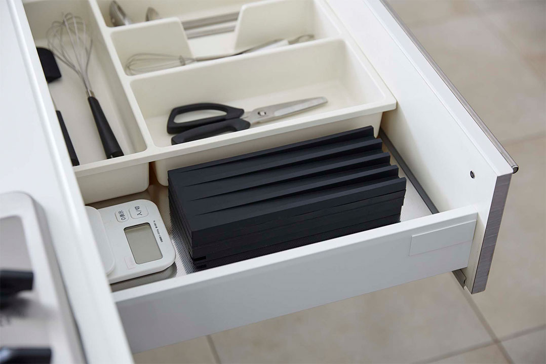 折り畳み水切りトレー タワー ホワイト