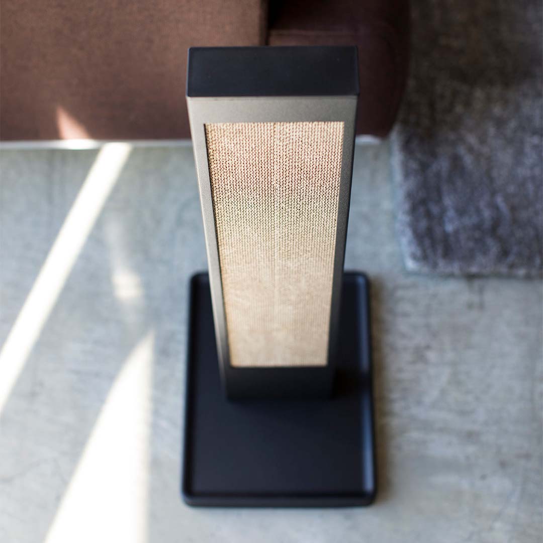 猫の爪とぎスタンド タワー ホワイト