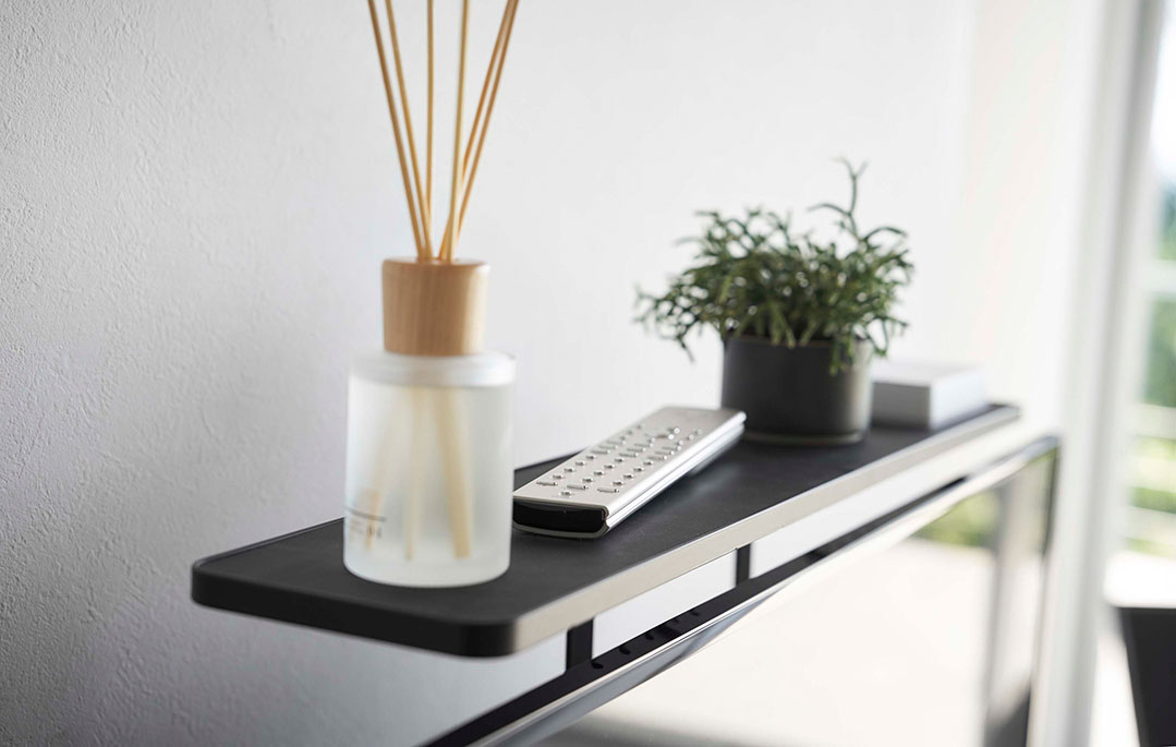 テレビ上＆裏ラック スマート ワイド ブラック