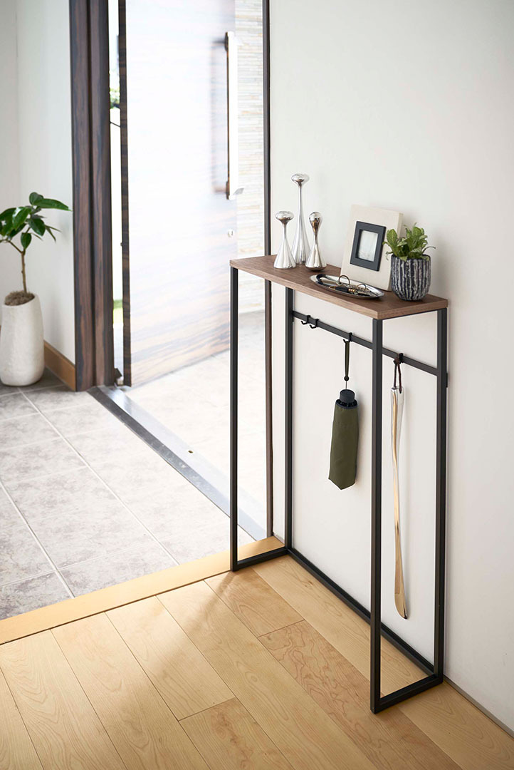 コンソールテーブル タワー ブラック