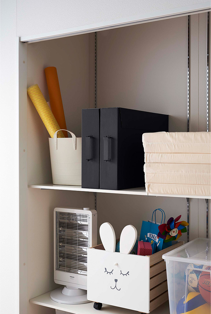 作品収納ボックス タワー 2個組 ホワイト