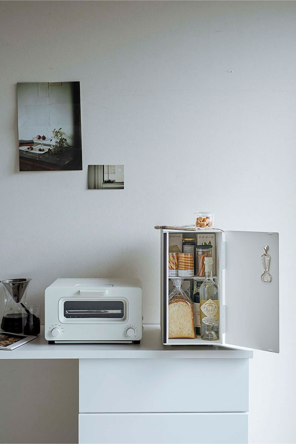 ブレッドケース タワー スリム ホワイト