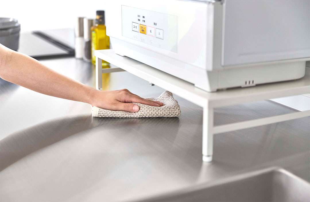 シンクに渡せる 食洗機ラック プレート ホワイト