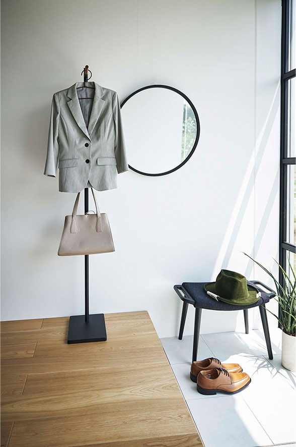 エントランスコートハンガー タワー ホワイト