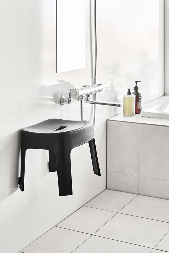 マグネット風呂イス タワー SH25 ブラック