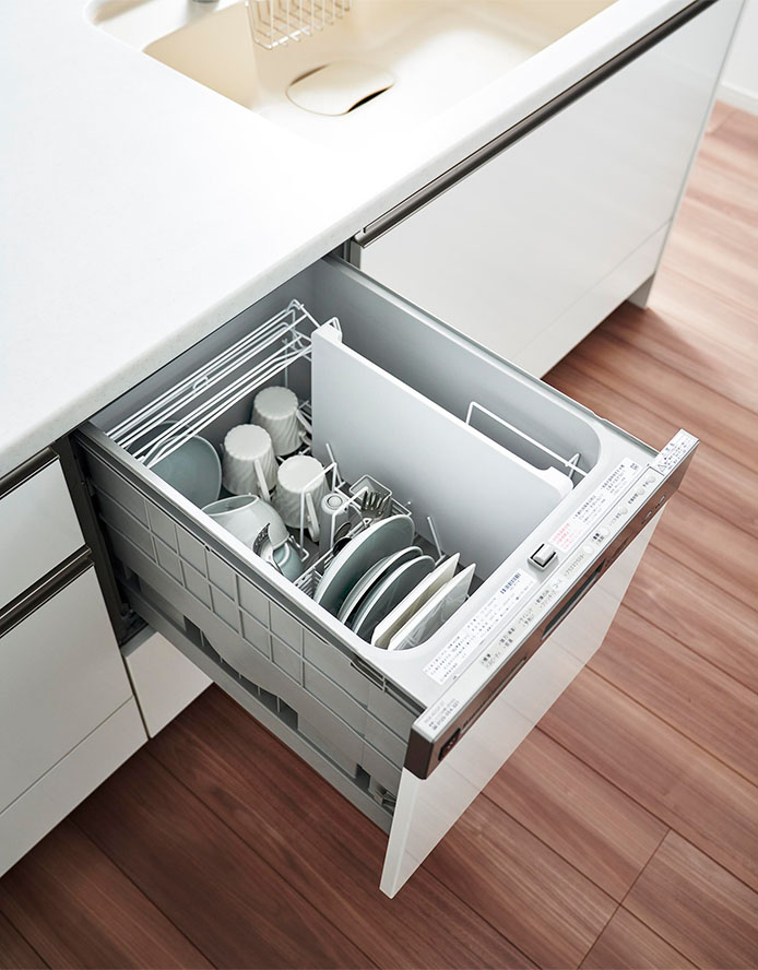 食洗機対応 マグネット抗菌まな板 タワー ホワイト