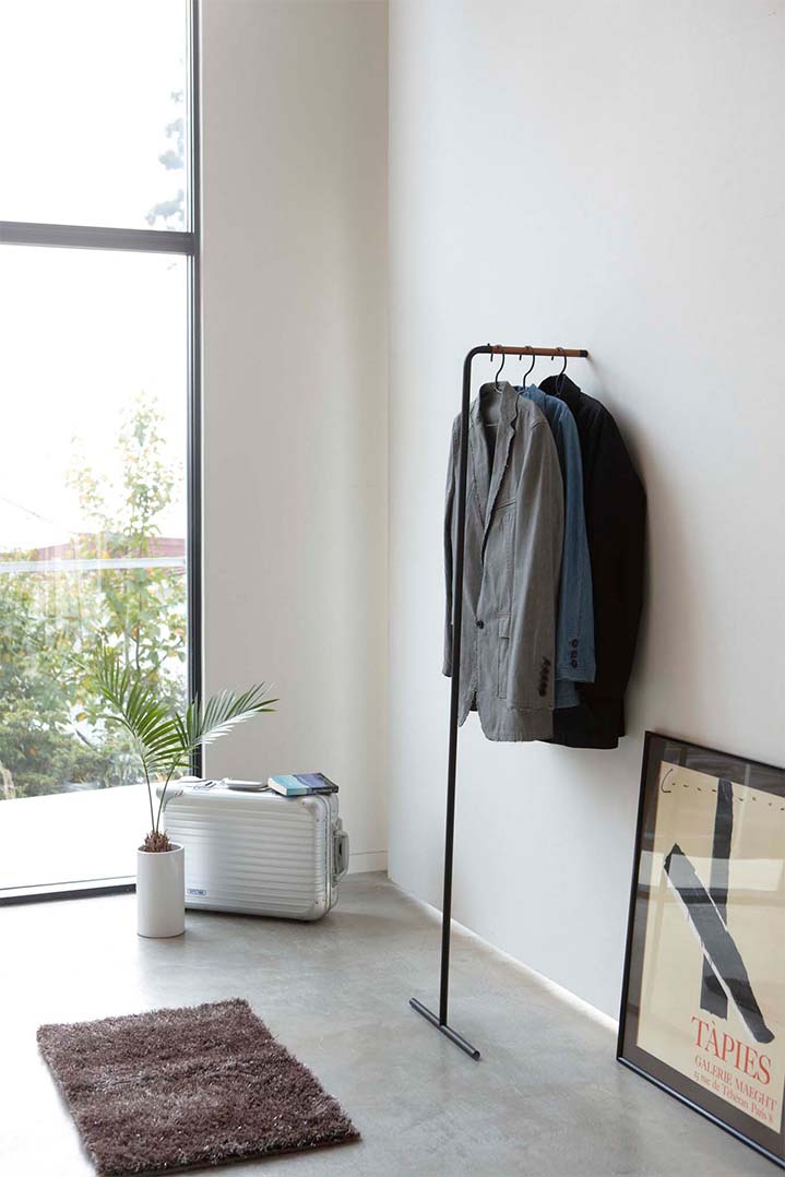 スリムコートハンガー タワー ホワイト