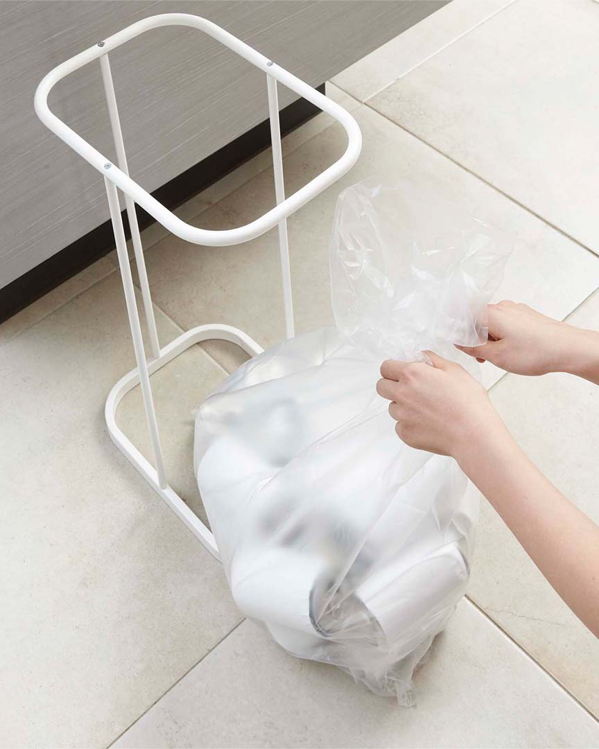 分別ゴミ袋ホルダー ルーチェ ホワイト