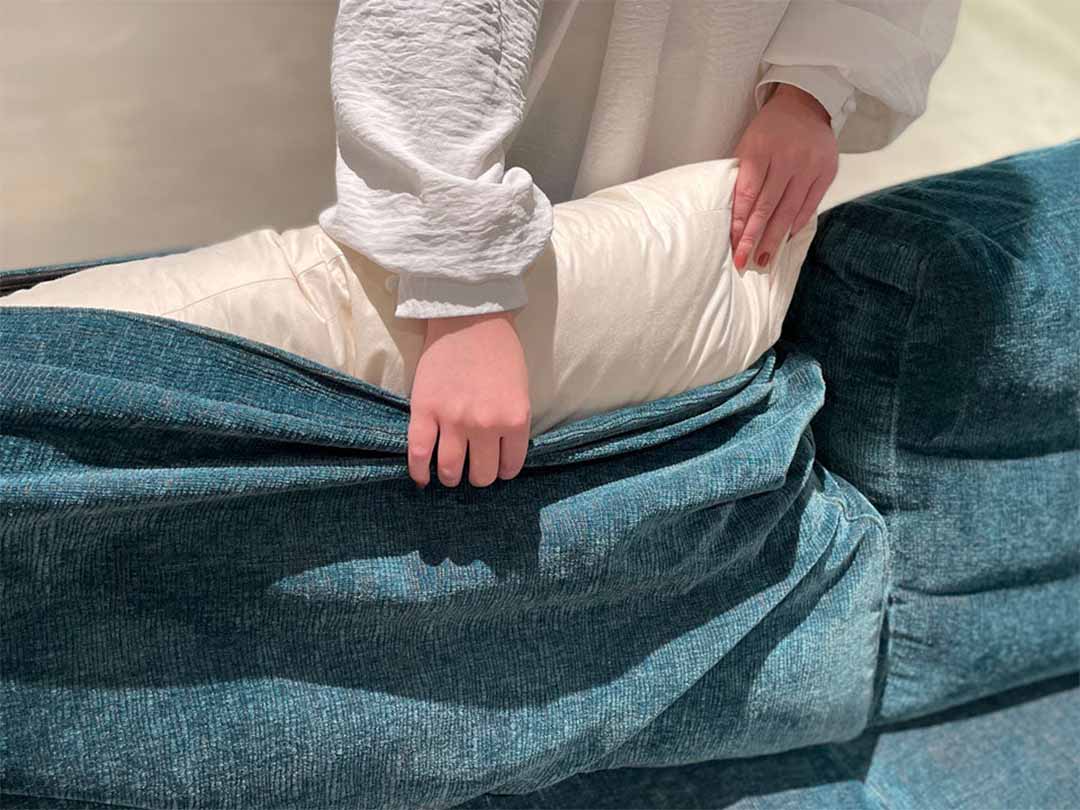 Nagi ワイド2Pソファ（脚カラー：ウォールナット） MC45