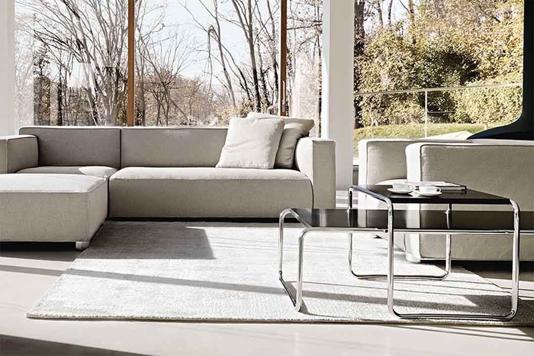 LACCIO TABLE ローテーブル スクエア ラミネートホワイト