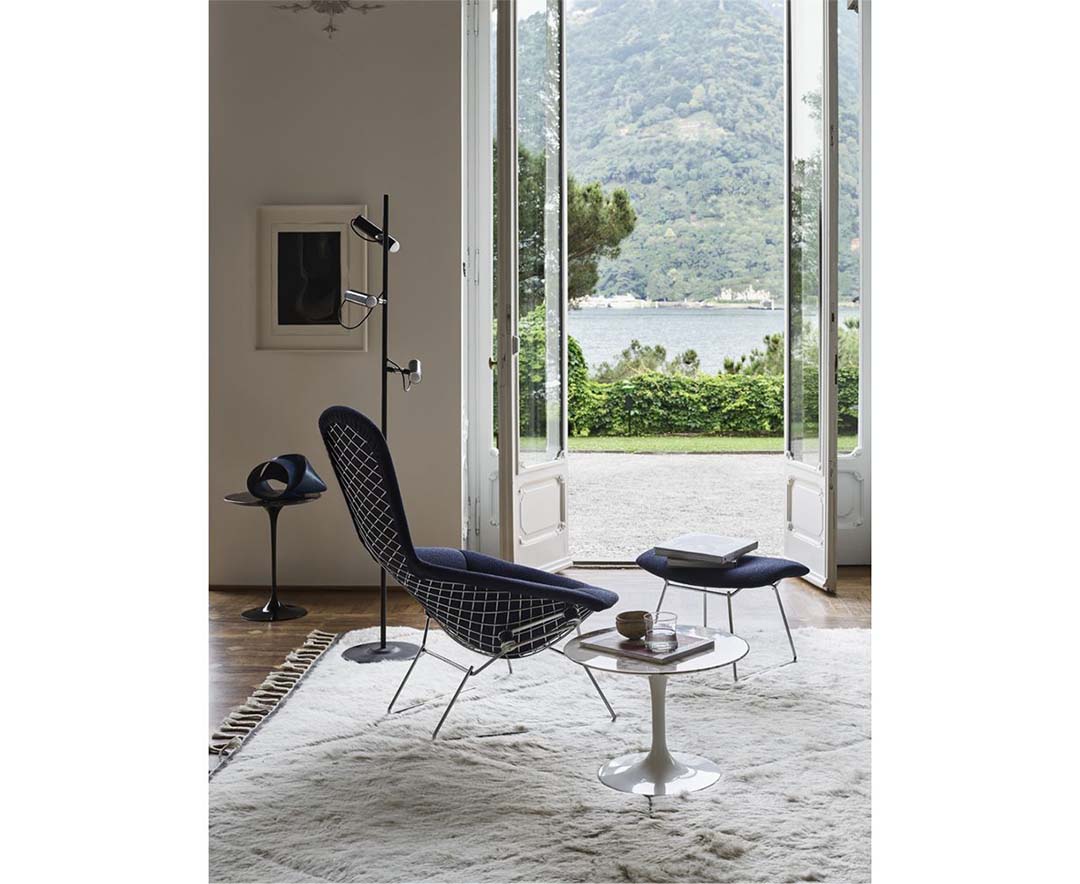 LOUNGE SEATING ハイバックアームチェア フルカバー（脚カラｰ：ポリッシュクロｰム） トーナス4_129