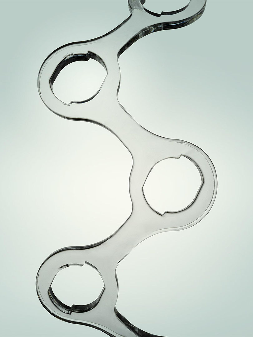 FOSCARINI / Caboche Plus table piccola clear