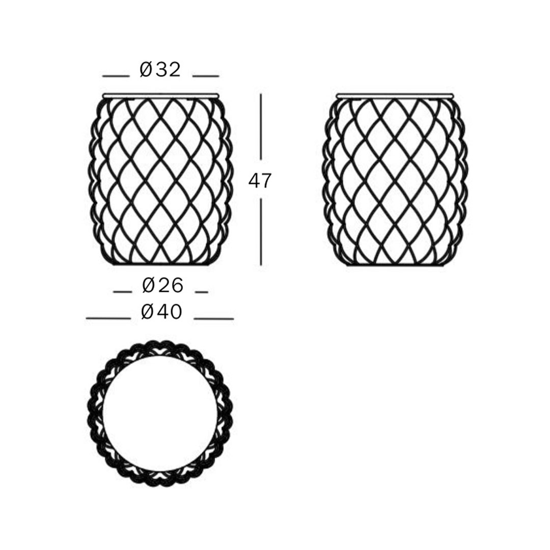 Pina Low Table(屋外使用可) ホワイト