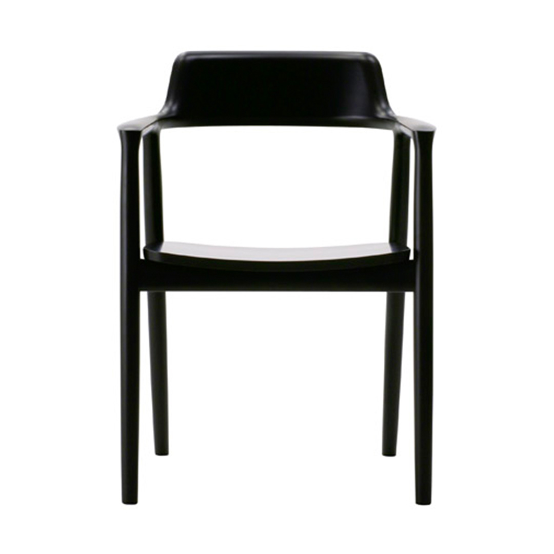 HIROSHIMAアームチェア ビーチ(板座) NL-0ナチュラルホワイト