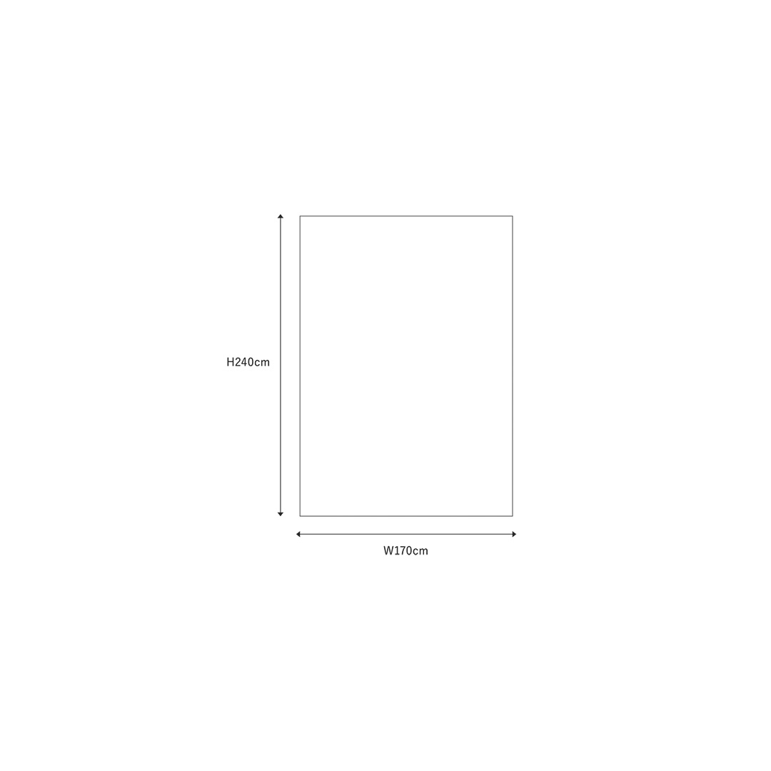 TOCHI　170×240cm ブルー