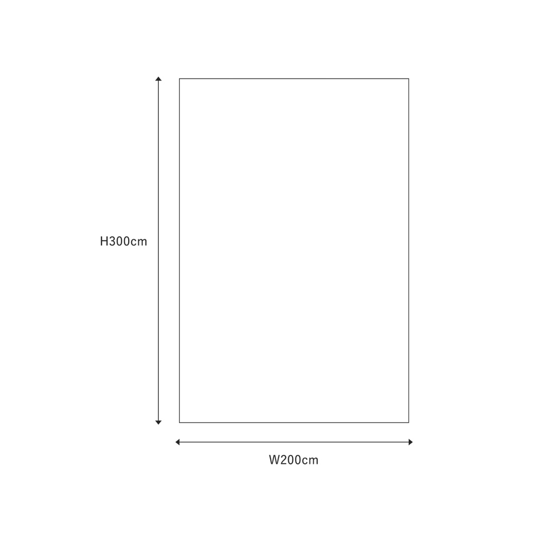 TOCHI　200×300cm ブルー