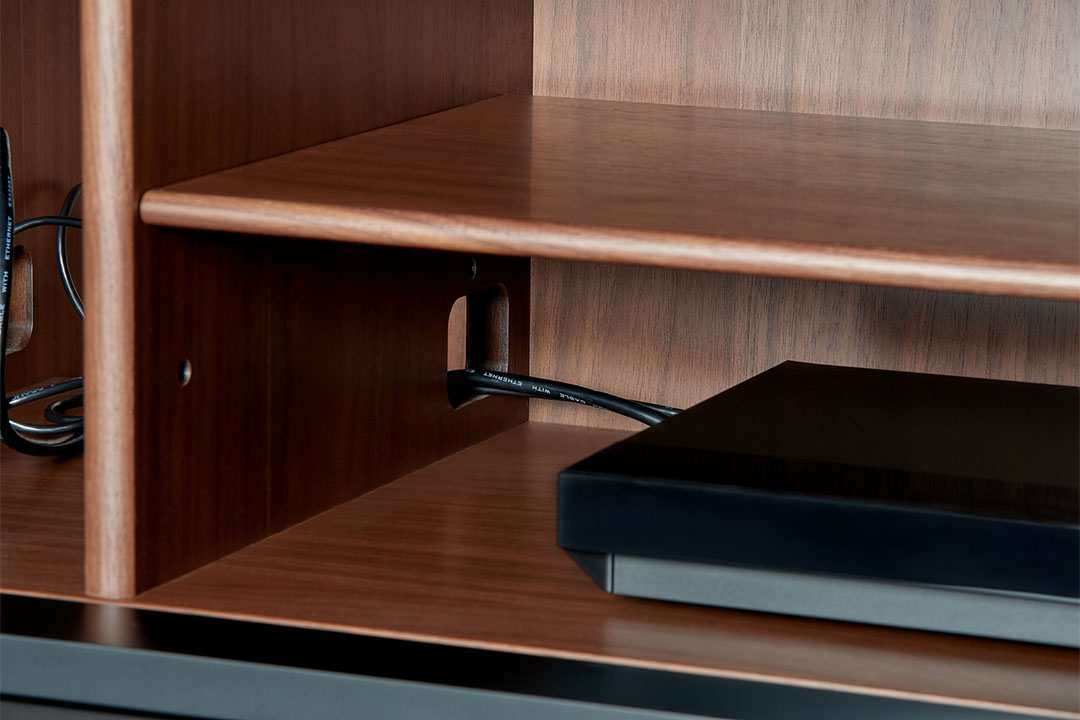 JABARA AVBoad Left　H600 ウォールナットNL