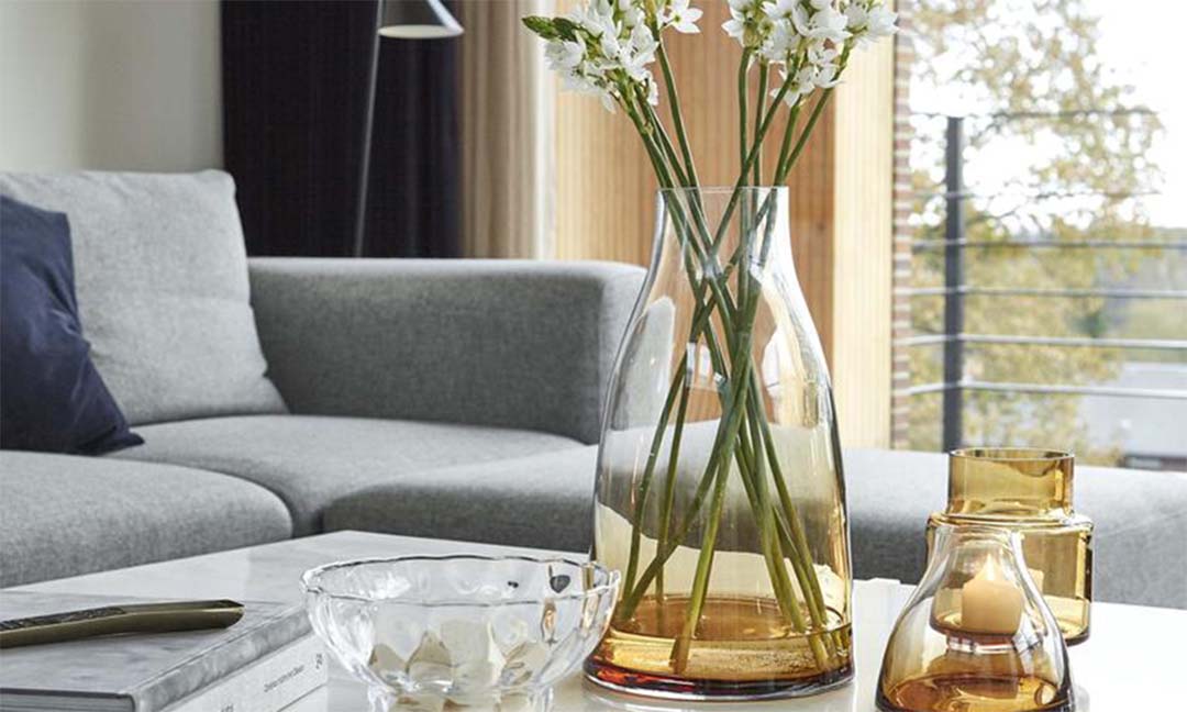 Flower vase No.2 Burnt sienna