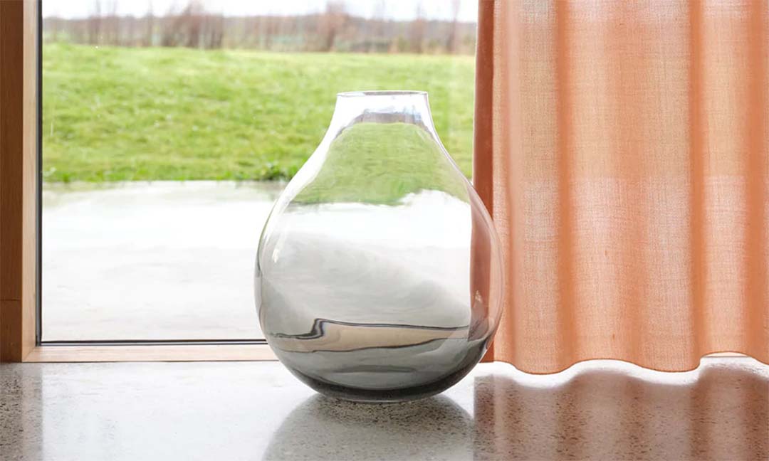 Flower vase No.24 Indigo blue