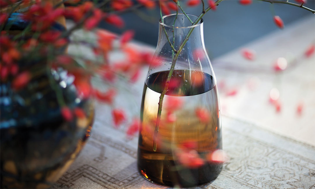 Flower vase No.3 Burnt sienna