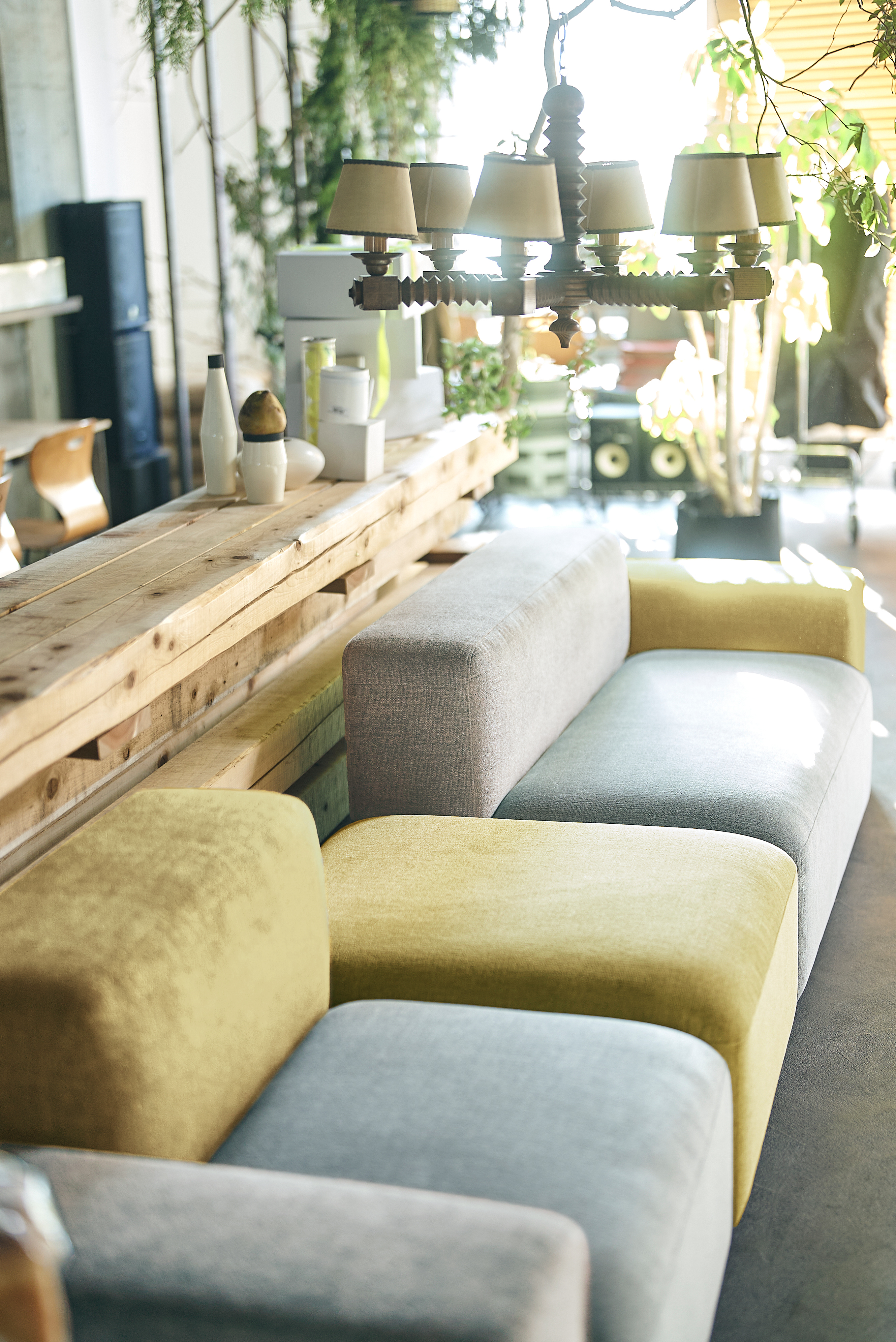 COLON sofa 1seater right arm (STONE) ストーン1