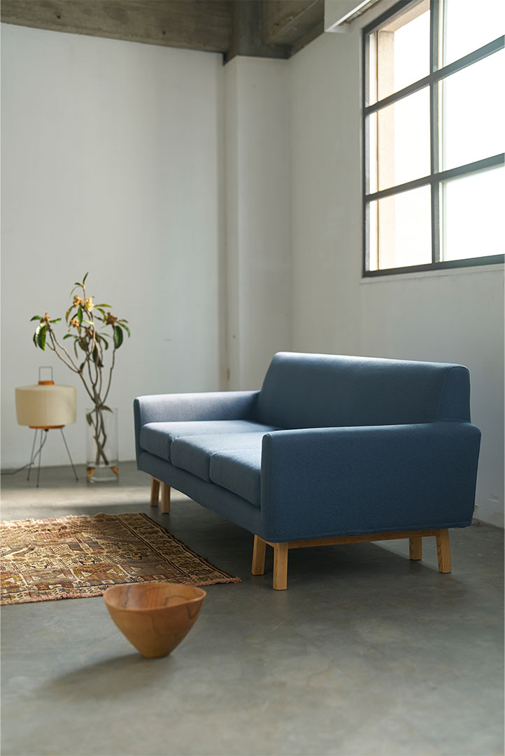 float sofa 3seater グレー