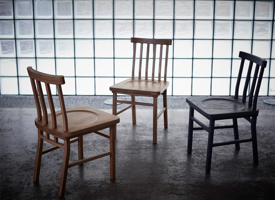 merge dining chair 4本背 ナチュラル