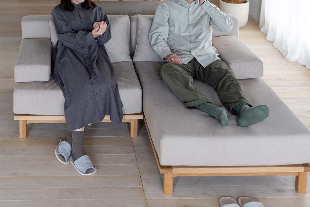 rect.unit sofa 1seater ブラック