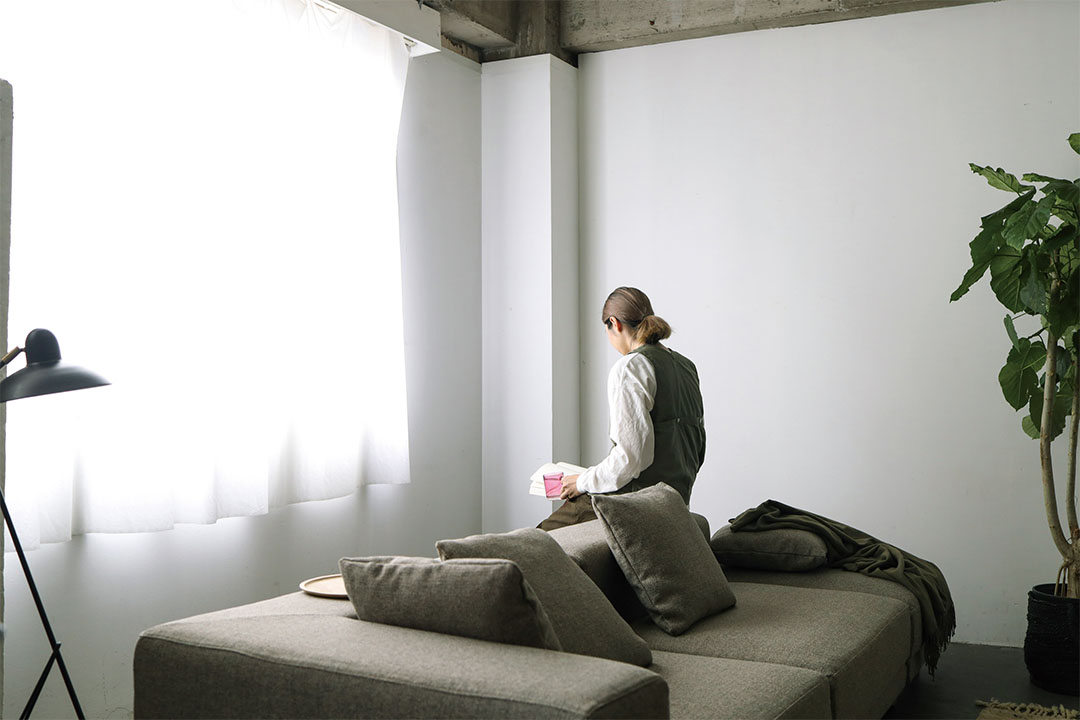 snug.unit sofa left arm ベージュ