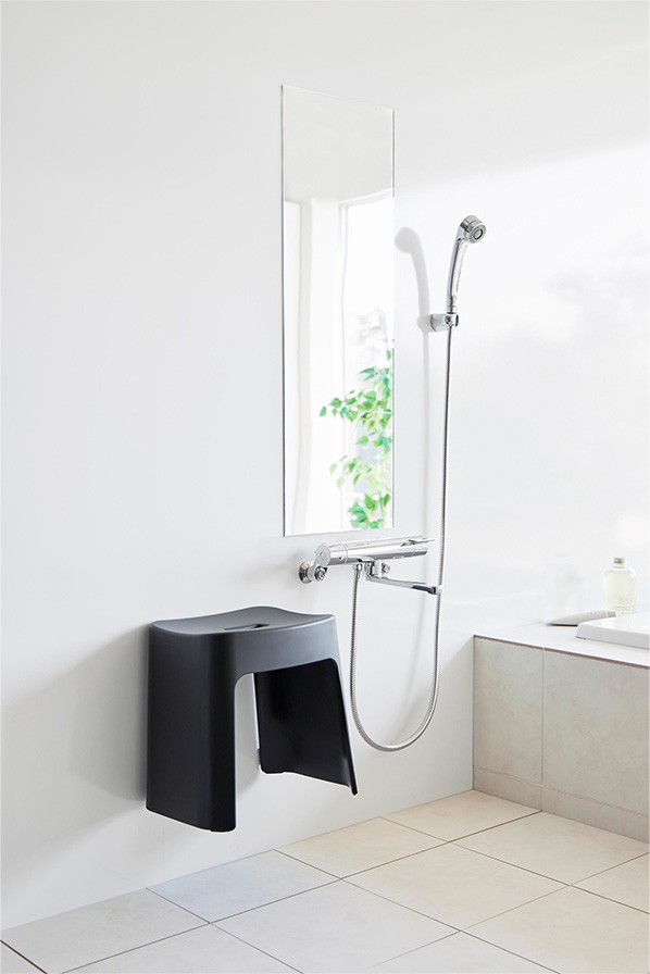 洗いやすいマグネット風呂イス タワー SH32 ブラック