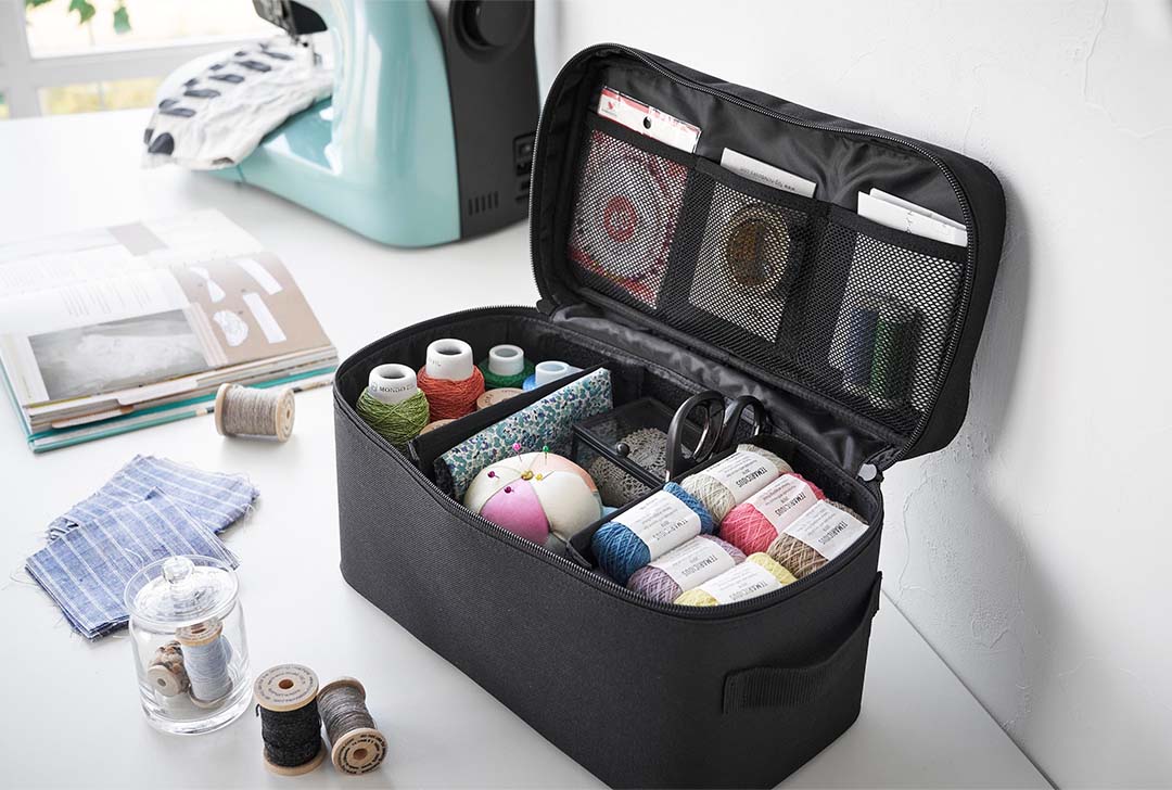 救急バッグ タワー 仕切り付き ライトグレー