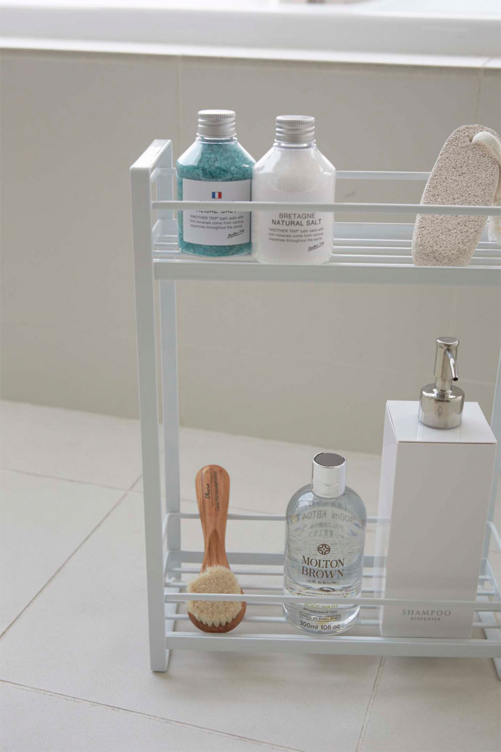 ディスペンサースタンド 2段 ミスト ホワイト