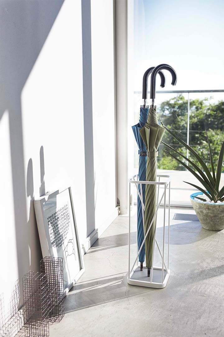 傘立て ナインスクエア ホワイト