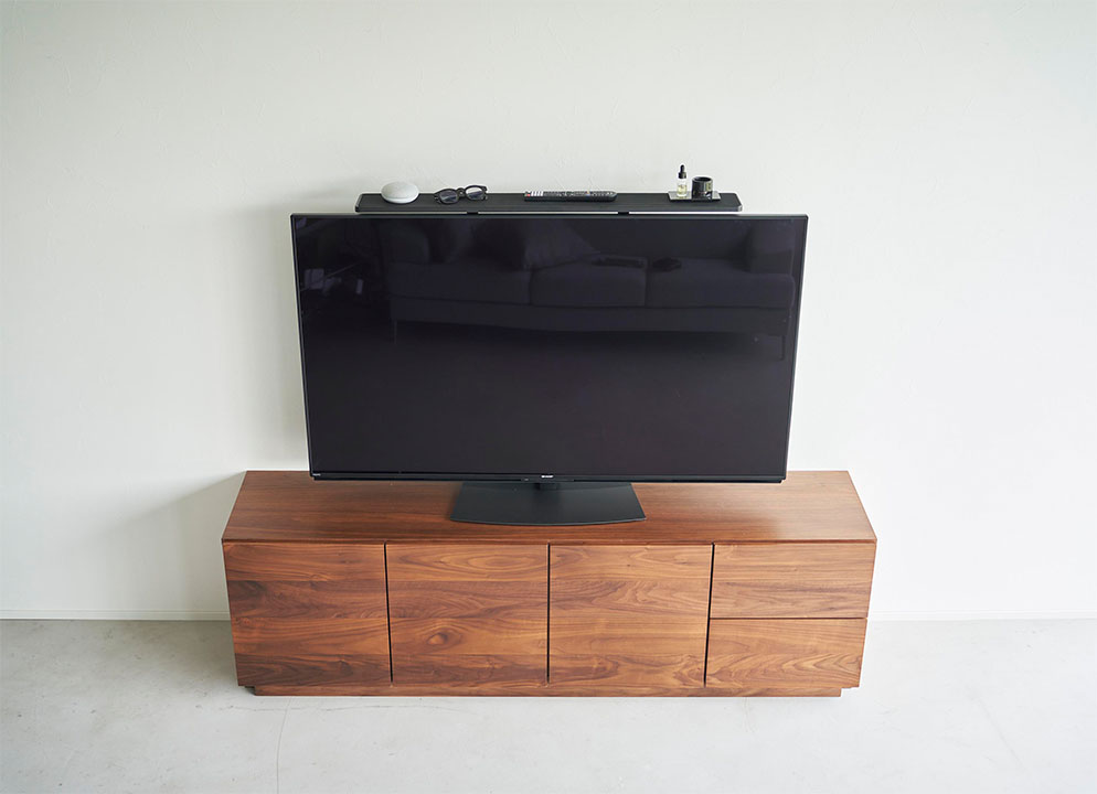 テレビ上ラック スマート ワイド100 ブラック