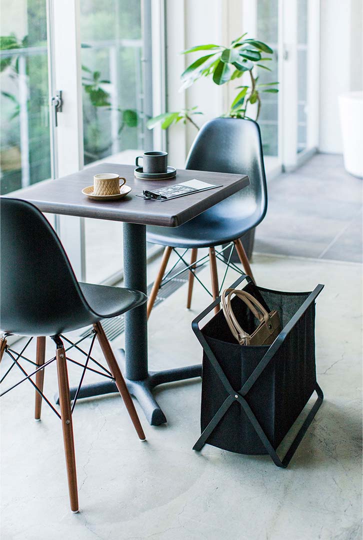 手荷物収納ボックス タワー ホワイト