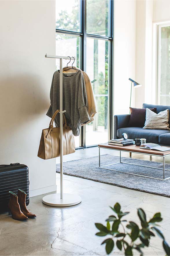 ポールハンガー スマート ホワイト