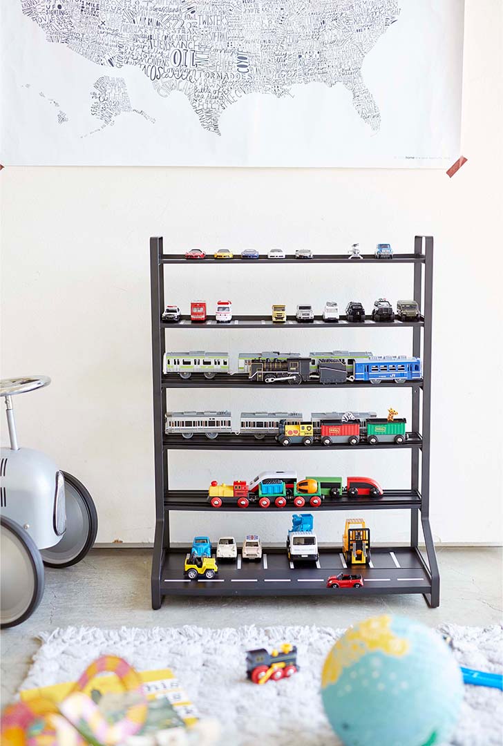 ミニカー＆レールトイラック タワー ホワイト