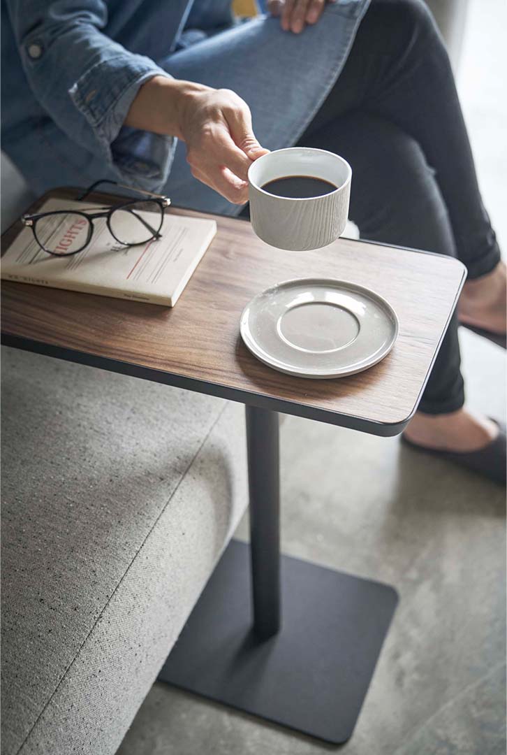 差し込みサイドテーブル タワー ホワイト