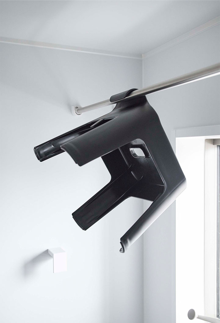 引っ掛け風呂イス タワー ホワイト