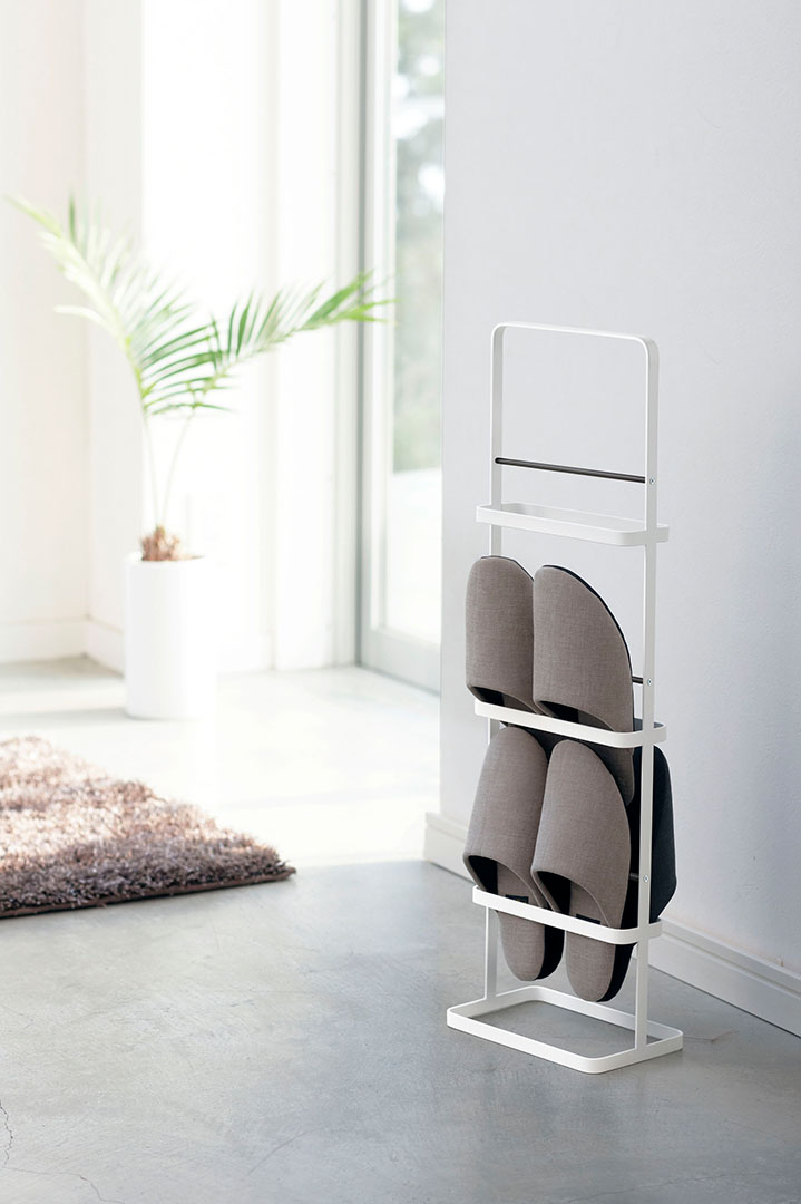 スリッパラック タワー ホワイト