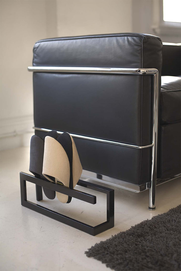 スリッパラック ライン ホワイト