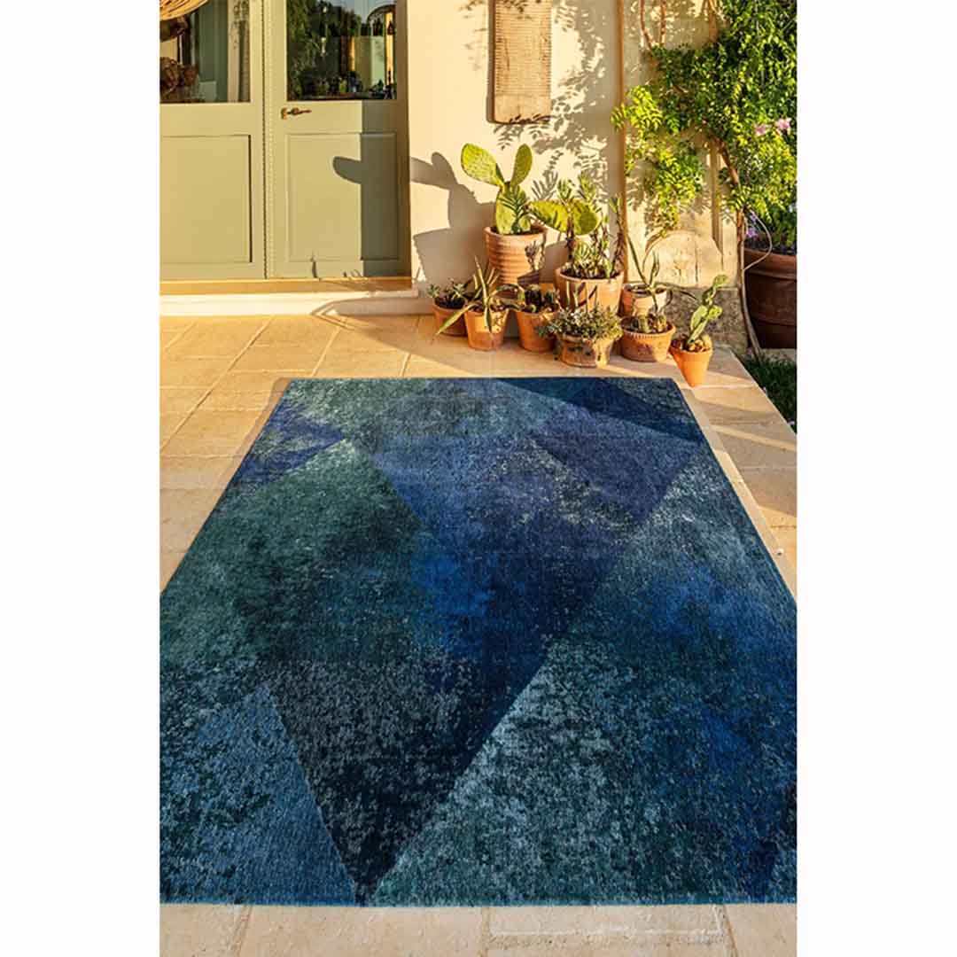 LISBOA II　140×200cm サファイアブルー