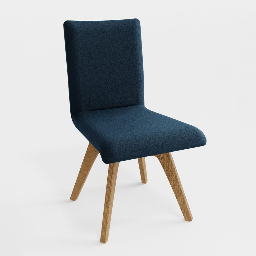 フィーノダイニングチェア固定木脚(脚カラー:CKOS) ディナミカ9196