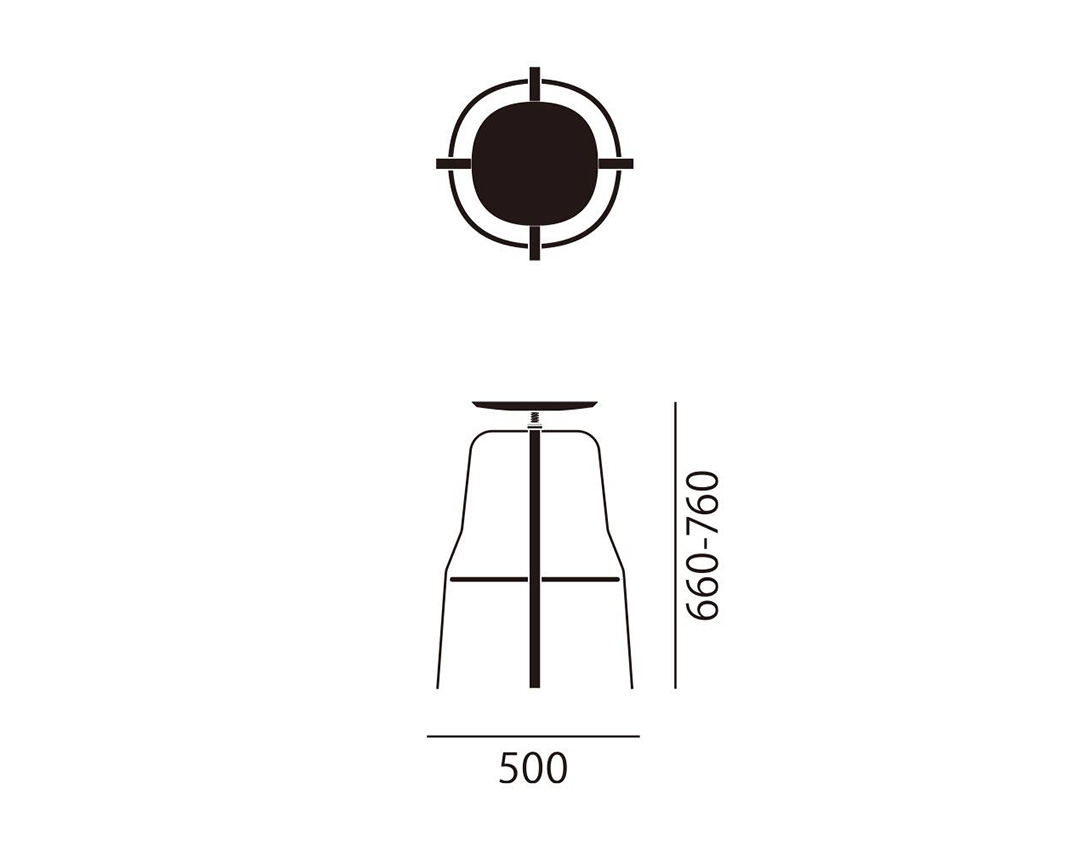 ジロ（脚カラー：ブラック） ブラック