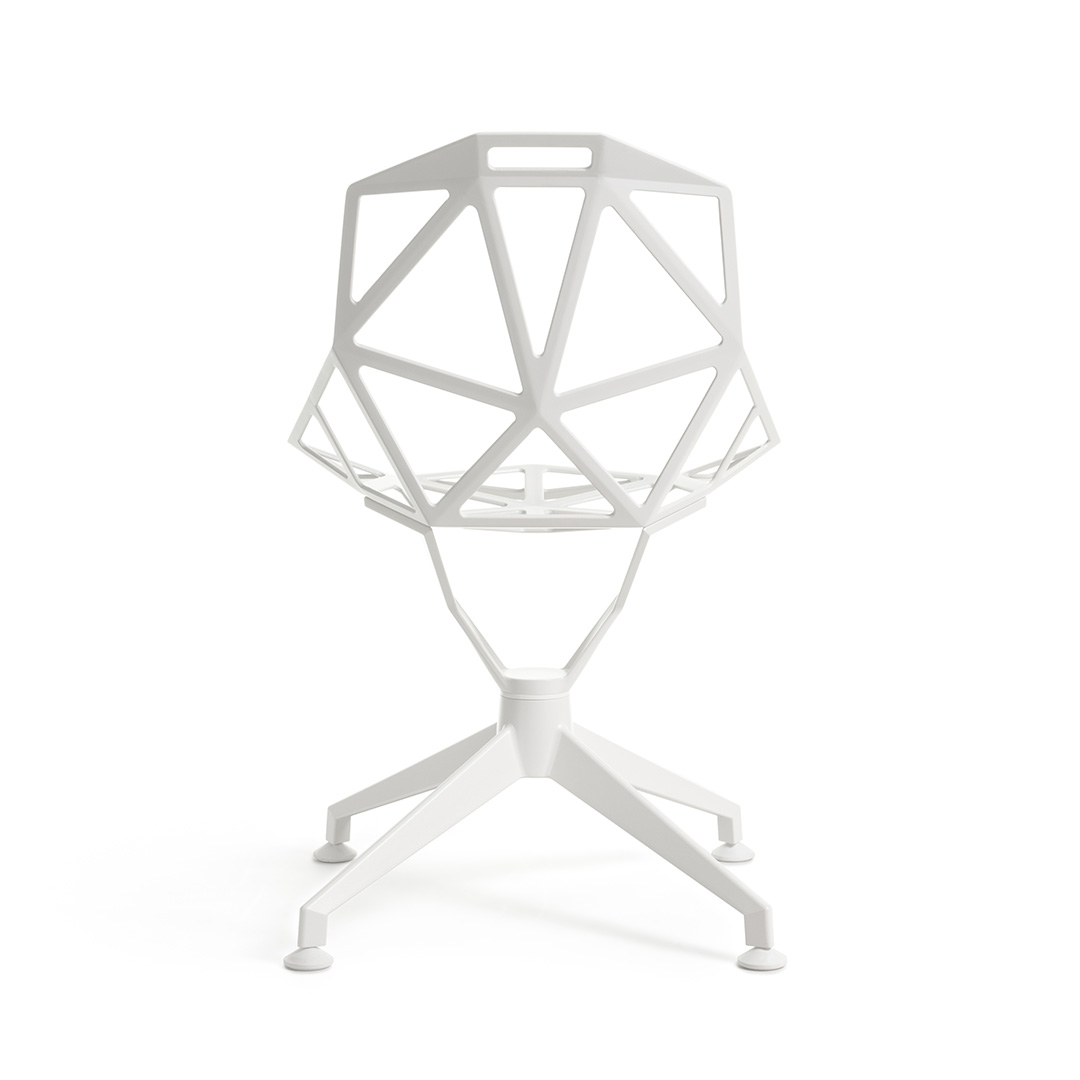 Chair_One 4star 固定 ホワイト