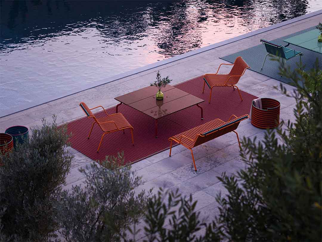 South Armchair オレンジ