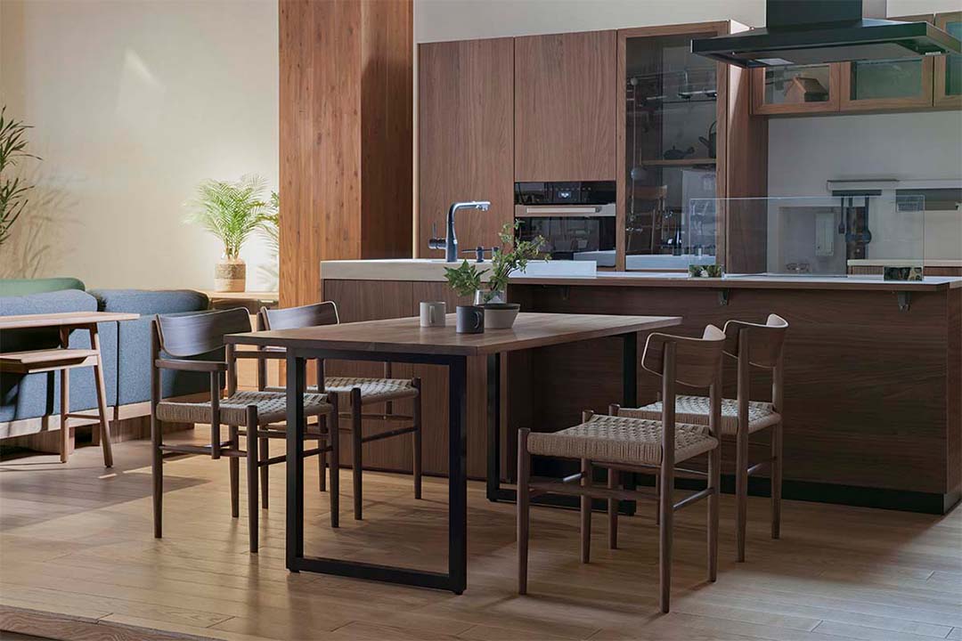 COR4 チェア ウォールナット