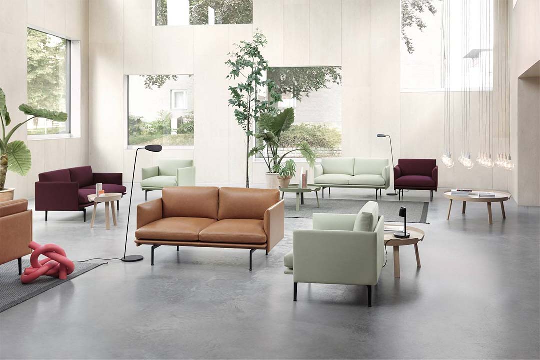 AROUND COFFEE TABLE / SMALL グレー